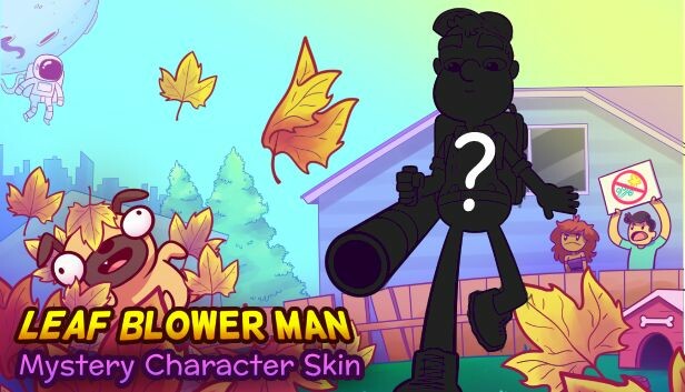 Leaf Blower Man – skórka tajemniczej postaci