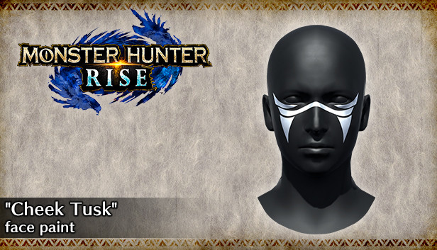 MONSTER HUNTER RISE - Farba do twarzy „Boczny kieł”