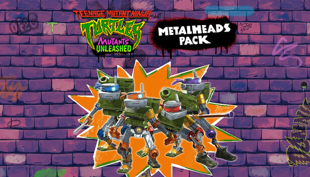 Teenage Mutant Ninja Turtles: Mutants Unleashed - zestaw Blaszane Łby