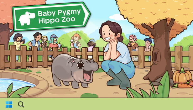 Baby Pygmy Hippo Zoo