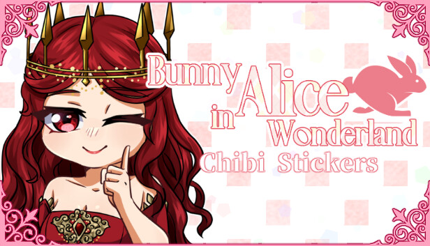 Bunny Alice in Wonderland DLC- Chibi Stickers