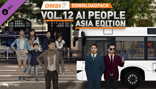 OMSI 2 Add-on Downloadpack Vol. 12 – KI-Menschen - Asien-Edition