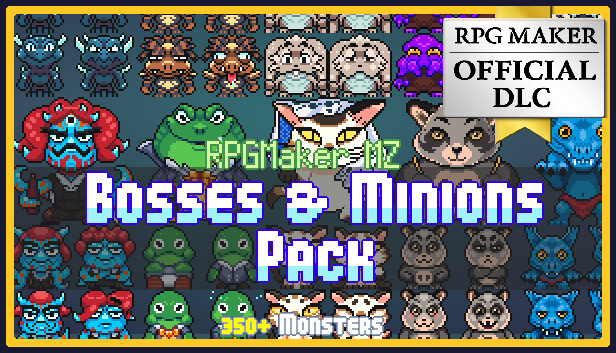 RPG Maker MZ - BOSSES and MINIONS PACK