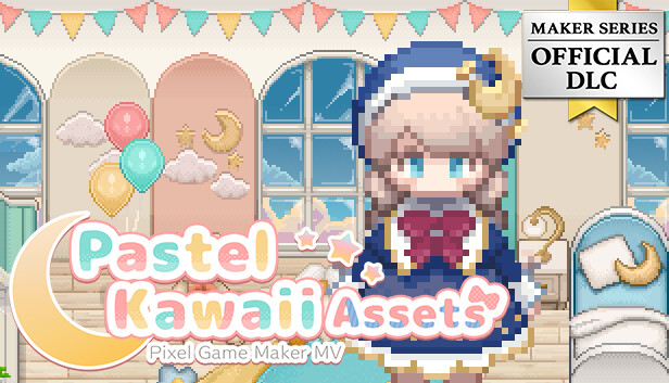 Pixel Game Maker MV - Pastel Kawaii Assets