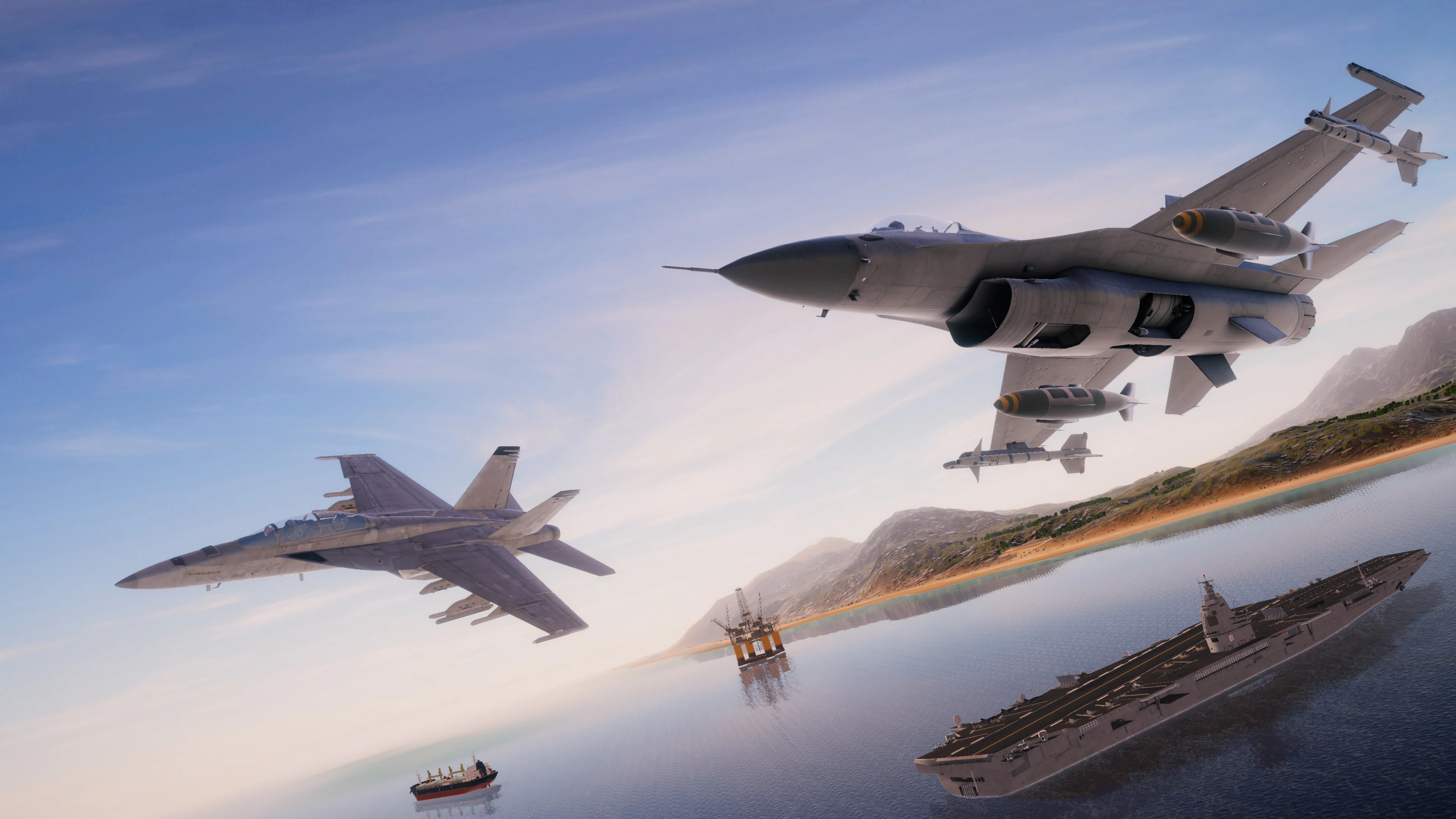 Airplane Flight Simulator : Combat Zone