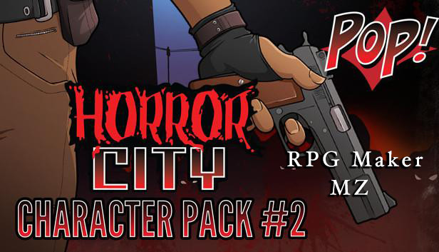 RPG Maker MZ - POP! Horror City Character Pack 2