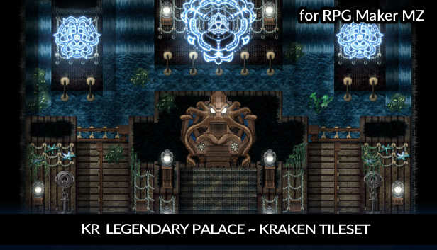 RPG Maker MZ - KR Legendary Palaces - Kraken Tileset