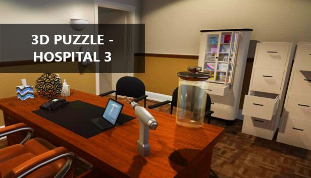 3D PUZZLE - Hospital 3