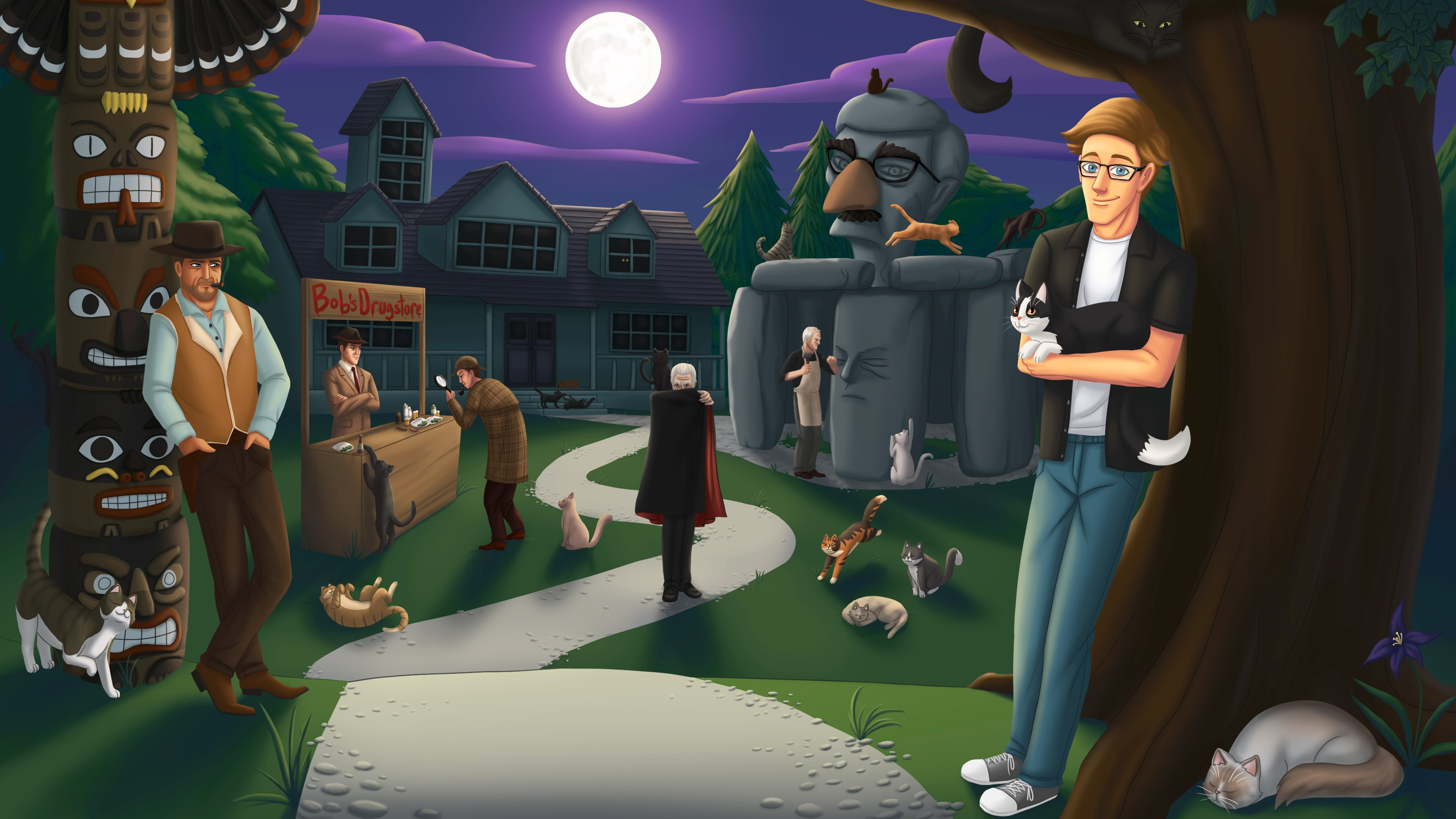 Scott Whiskers in: the Search for Mr. Fumbleclaw