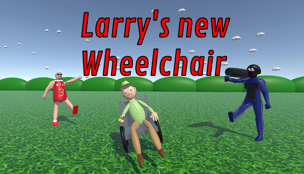 Larry's new wheelchair