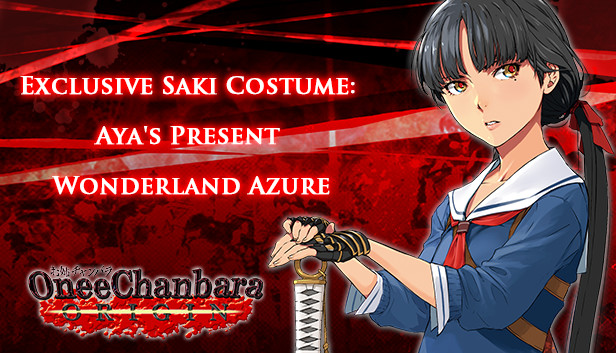 OneeChanbara ORIGIN - Exclusive Saki Costume: Aya's Present Wonderland Azure