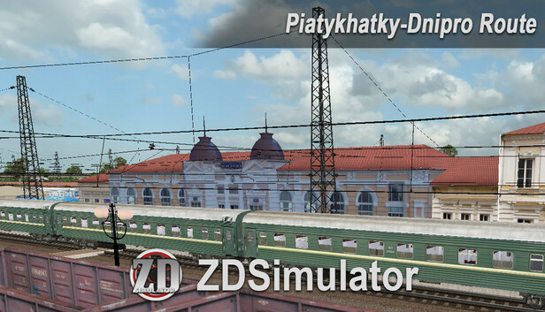 ZDSimulator - Piatykhatky-Dnipro Route