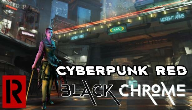 Fantasy Grounds - Cyberpunk Red Black Chrome