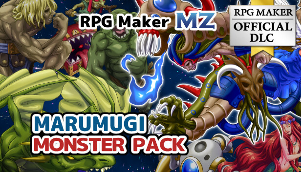 RPG Maker MZ - MARUMUGI Monster Pack