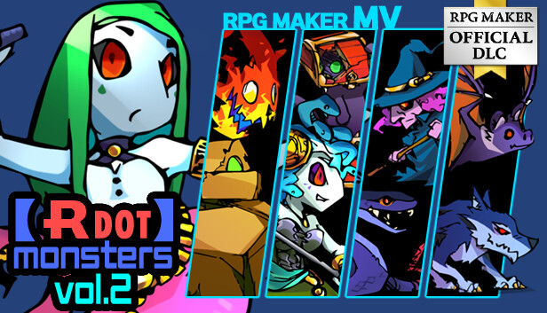 RPG Maker MV - 【Rdot】monsters vol.2