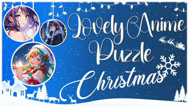 Lovely Anime Puzzle: Christmas
