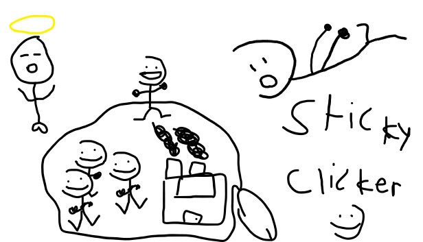 Sticky Clicker!