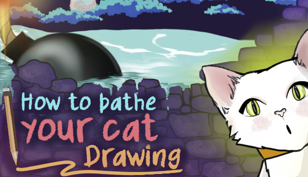 How To Bathe Your Cat: Drawing