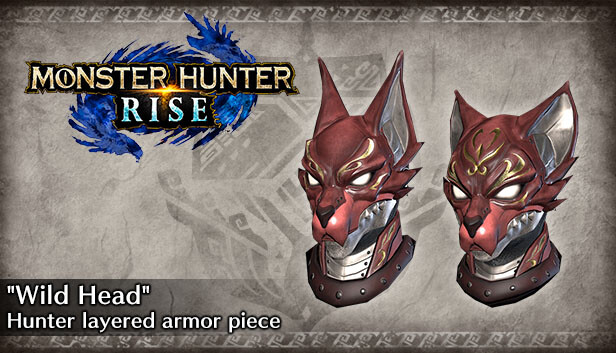Monster Hunter Rise - Element pancerza warstwowego łowcy „Dzika głowa”