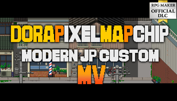 RPG Maker MV - DorapixelMapChips - Modern JP Custom