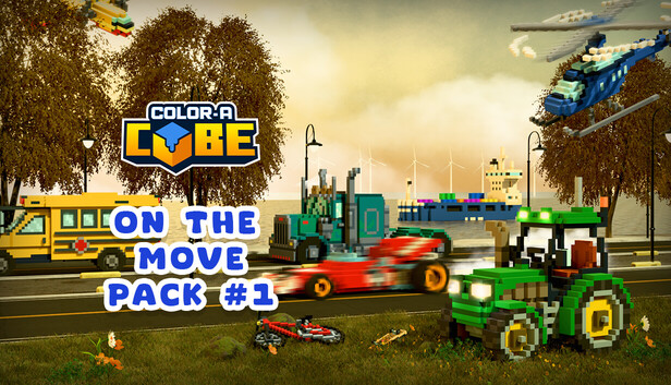 Color a Cube - On The Move Pack #1