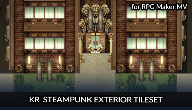 RPG Maker MV - KR Steampunk Exterior Tileset