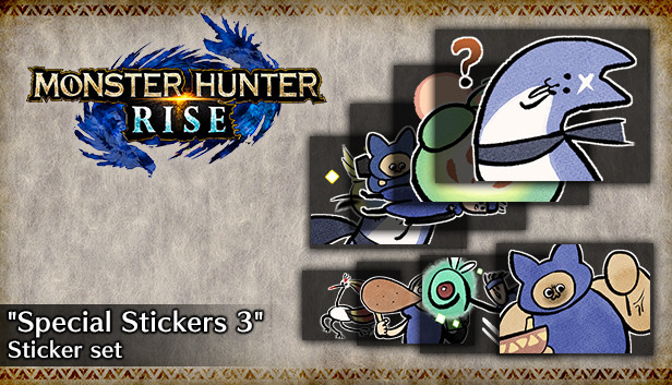 MONSTER HUNTER RISE - Zestaw „Specjalne obrazki 3”