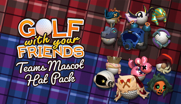 Golf With Your Friends - Teams Mascot Hat Pack