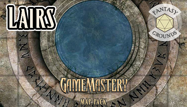 Fantasy Grounds - Pathfinder RPG - GameMastery Map Pack: Lairs