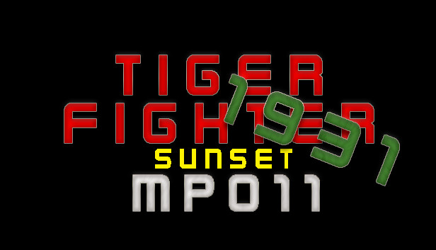 Tiger Fighter 1931 Sunset MP011