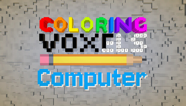 Coloring Voxels - Computer Pack