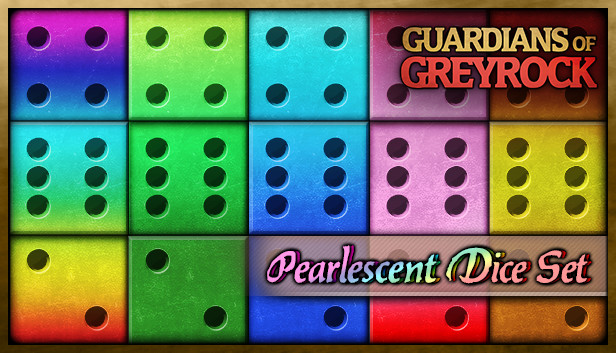 Guardians of Greyrock - Dice Pack: Pearlescent Set