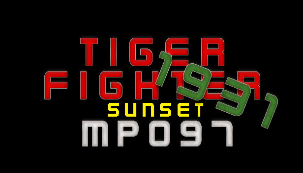 Tiger Fighter 1931 Sunset MP097