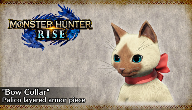 MONSTER HUNTER RISE - Element pancerza warstwowego koleżkota „Łukowy kołnierz”