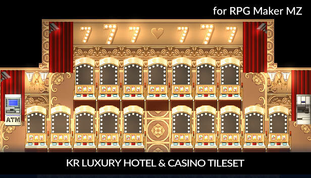 RPG Maker MZ - KR Luxury Hotel and Casino Tileset