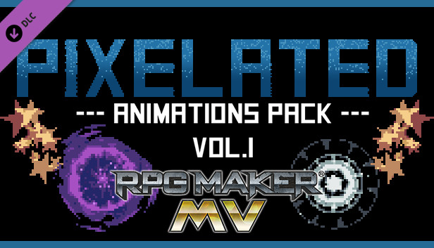RPG Maker MV - Pixelated Animations Pack Vol.1