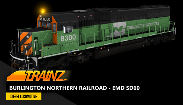 Trainz Plus DLC - Burlington Northern Railroad - EMD SD60