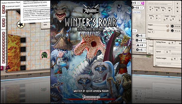 Fantasy Grounds - Winter’s Roar: Vikmordere Bestiary (PFRPG)
