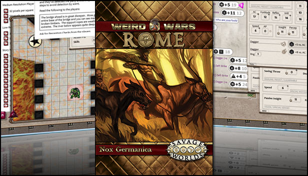 Fantasy Grounds - Weird Wars Rome: Nox Germanica (Savage Worlds)