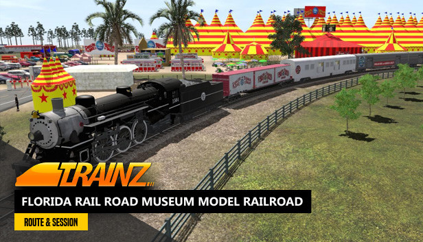 Trainz Plus DLC - Florida Rail Road Museum Model Railroad