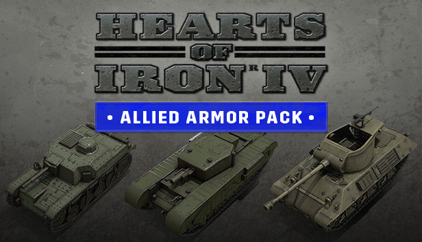 Unit Pack - Hearts of Iron IV: Allied Armor