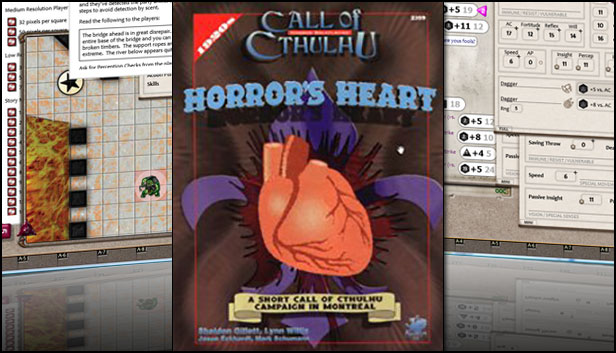 Fantasy Grounds - Horror's Heart (Call of Cthulhu)