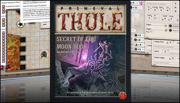 Fantasy Grounds - Primeval Thule: Secret of the Moon-Door (5E)