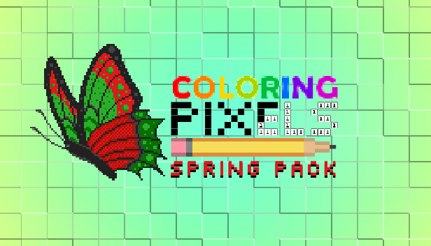 Coloring Pixels - Spring Pack