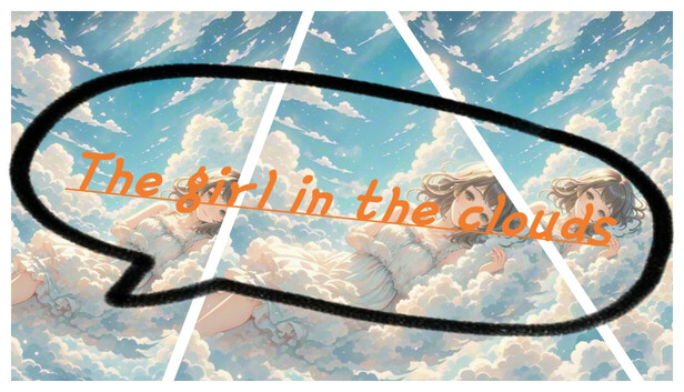 The girl in the clouds
