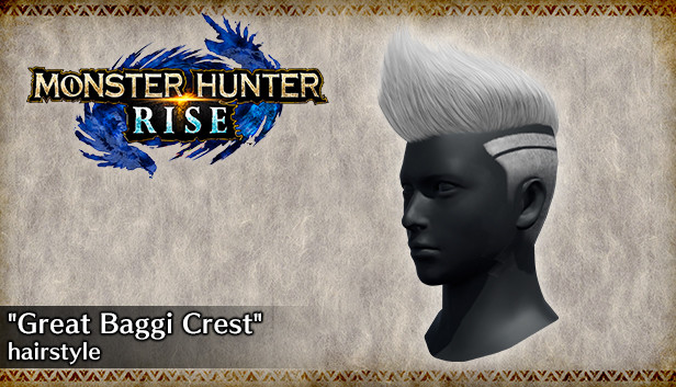 MONSTER HUNTER RISE - Fryzura „Grzebień Wielkiego Baggiego”