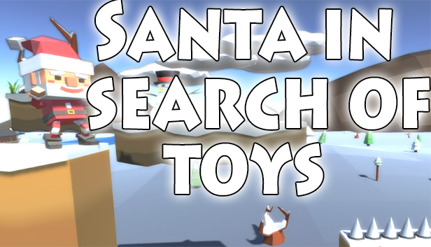 Santa in search of toys