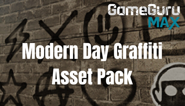 GameGuru MAX Modern Day Asset Pack- Graffiti
