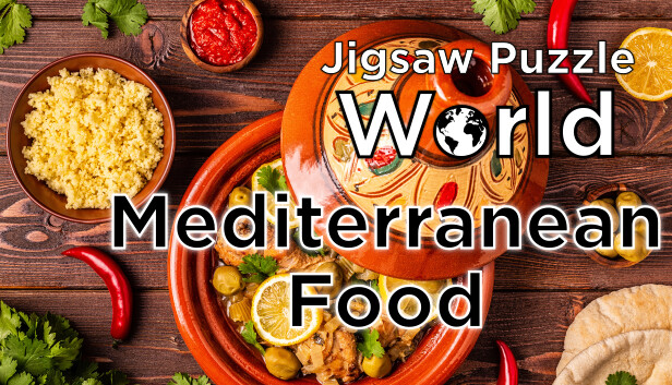 Jigsaw Puzzle World - Mediterranean Food