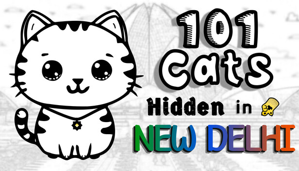 101 Cats Hidden in New Delhi